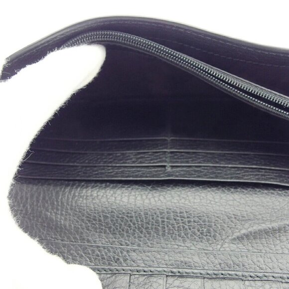 GUCCI long wallet interlocking G leather Authentic USED - Picture 10 of 13